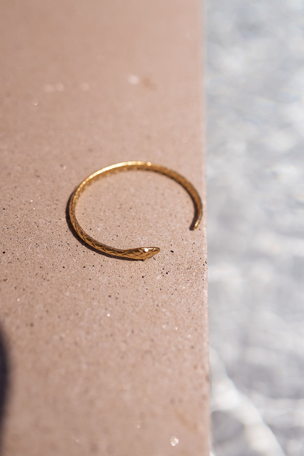 Bracelet Snake - doré