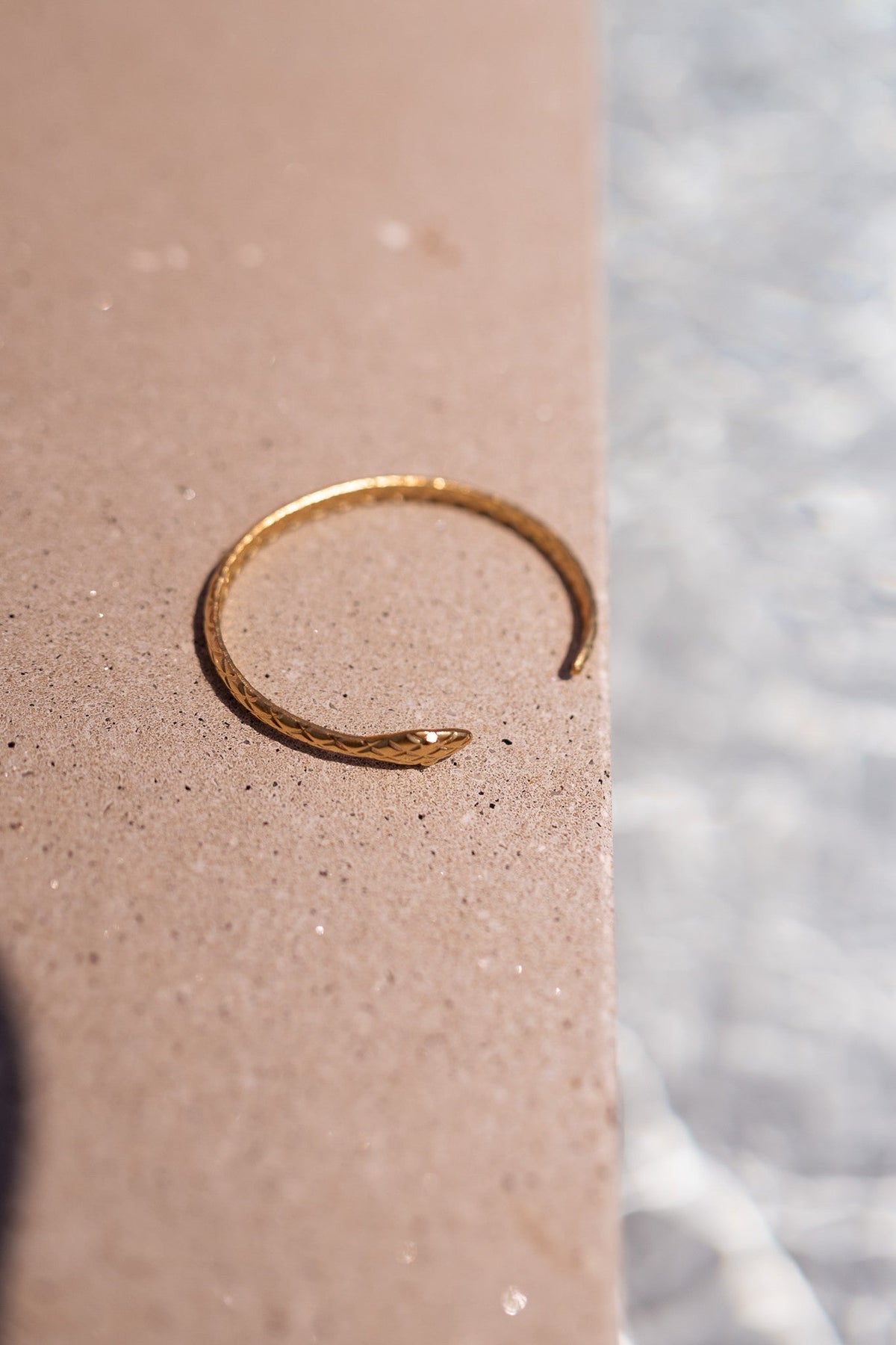 Bracelet Snake - doré