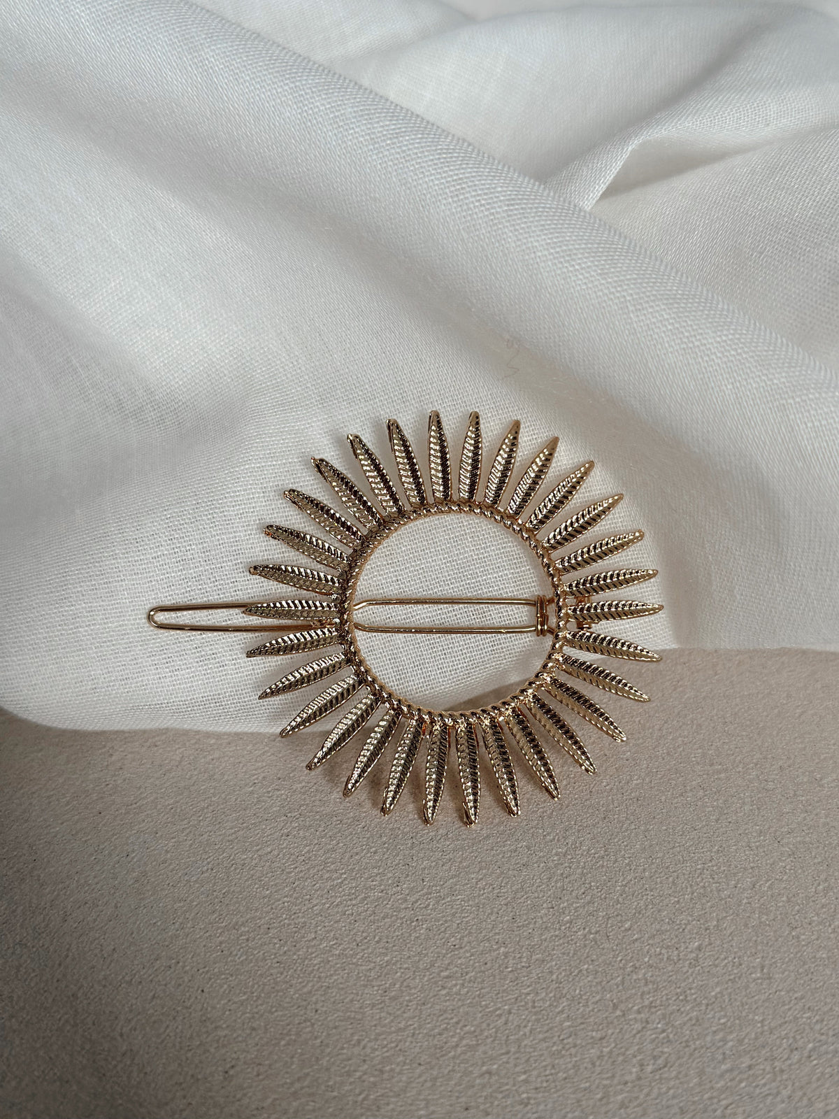 Barrette Sola - dorée