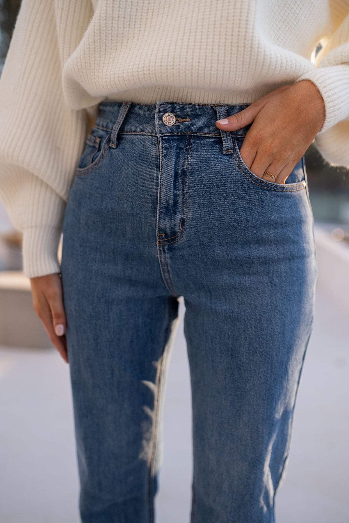 Jeans Solan - bleu moyen