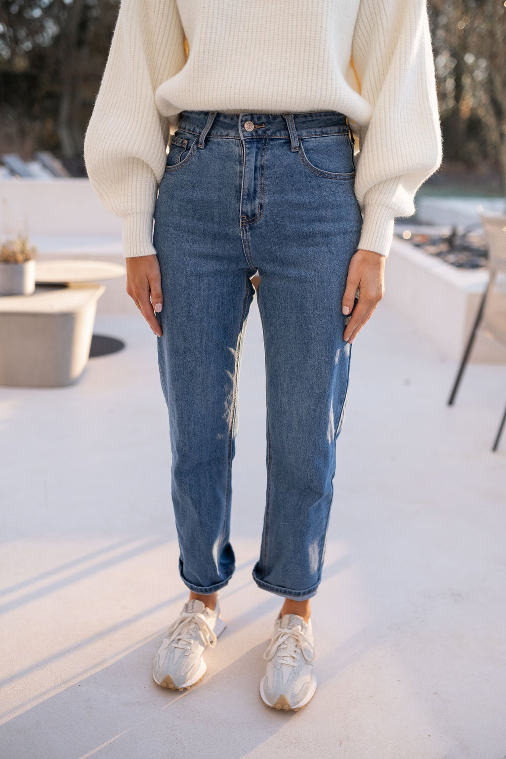 Jeans Solan - bleu moyen