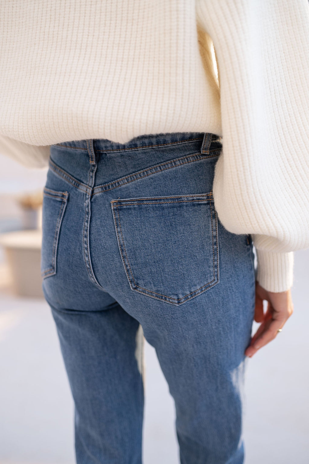 Jeans Solan - bleu moyen