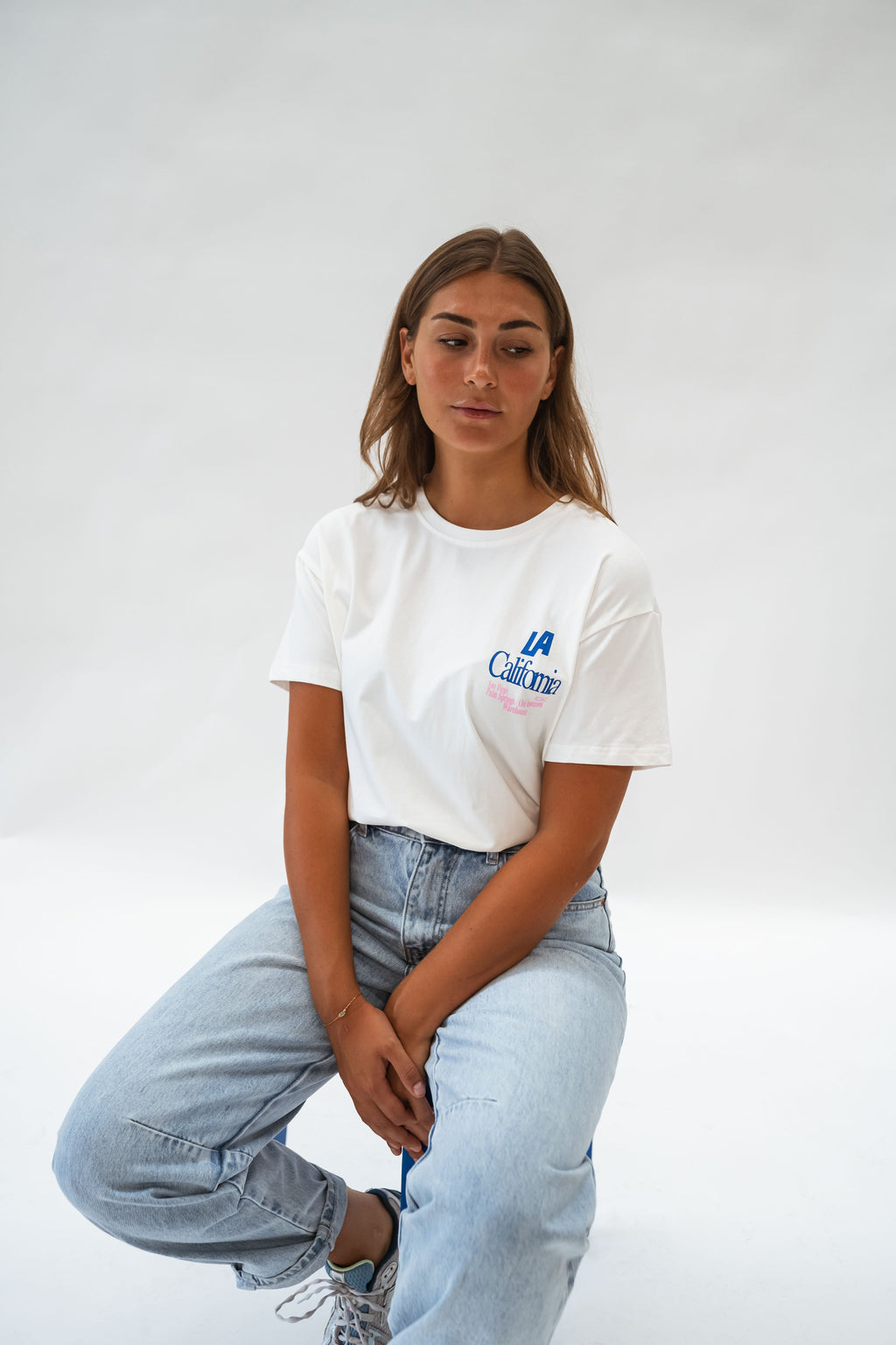 T-shirt L.A - écru
