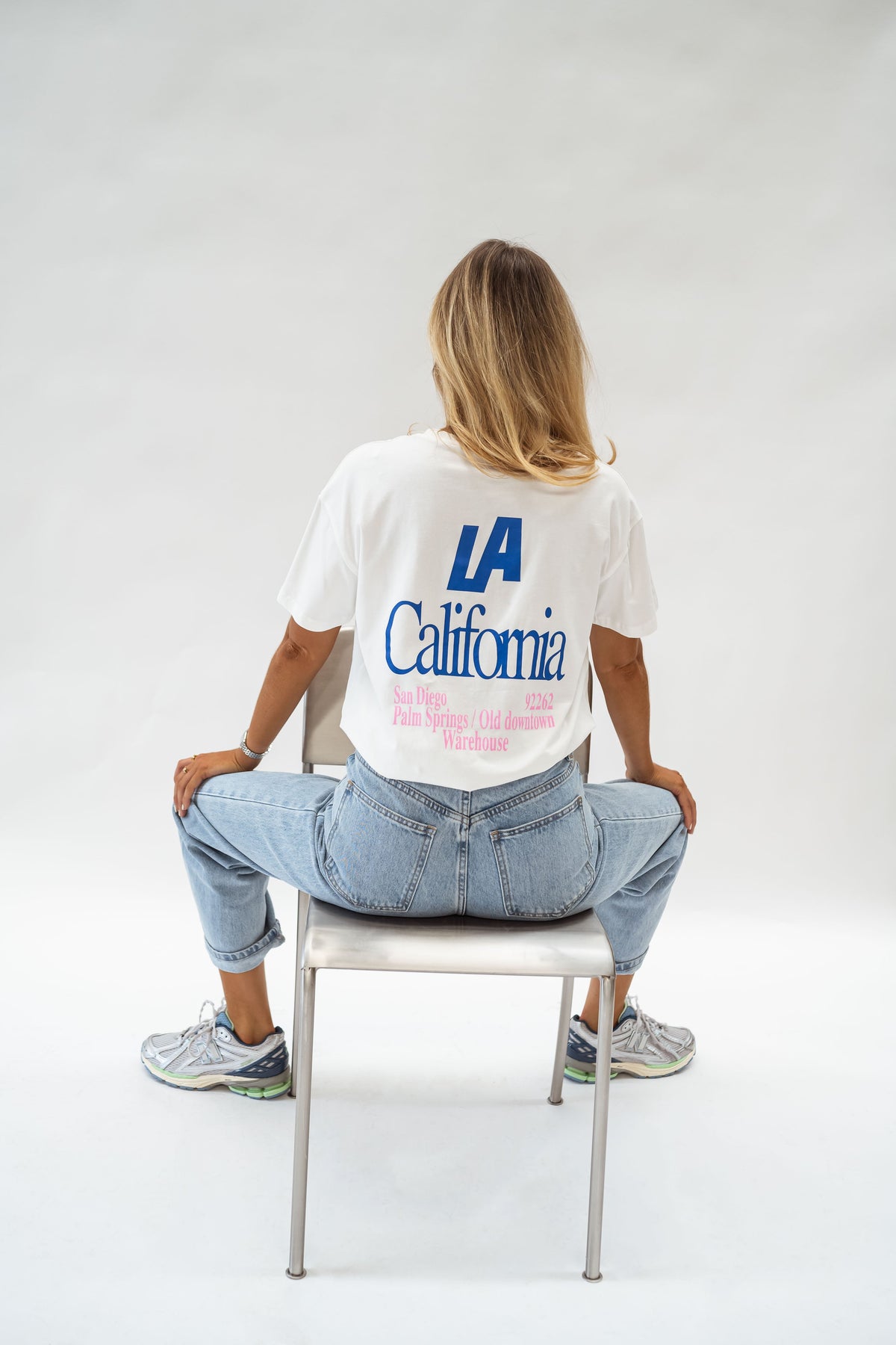 T-shirt L.A - écru