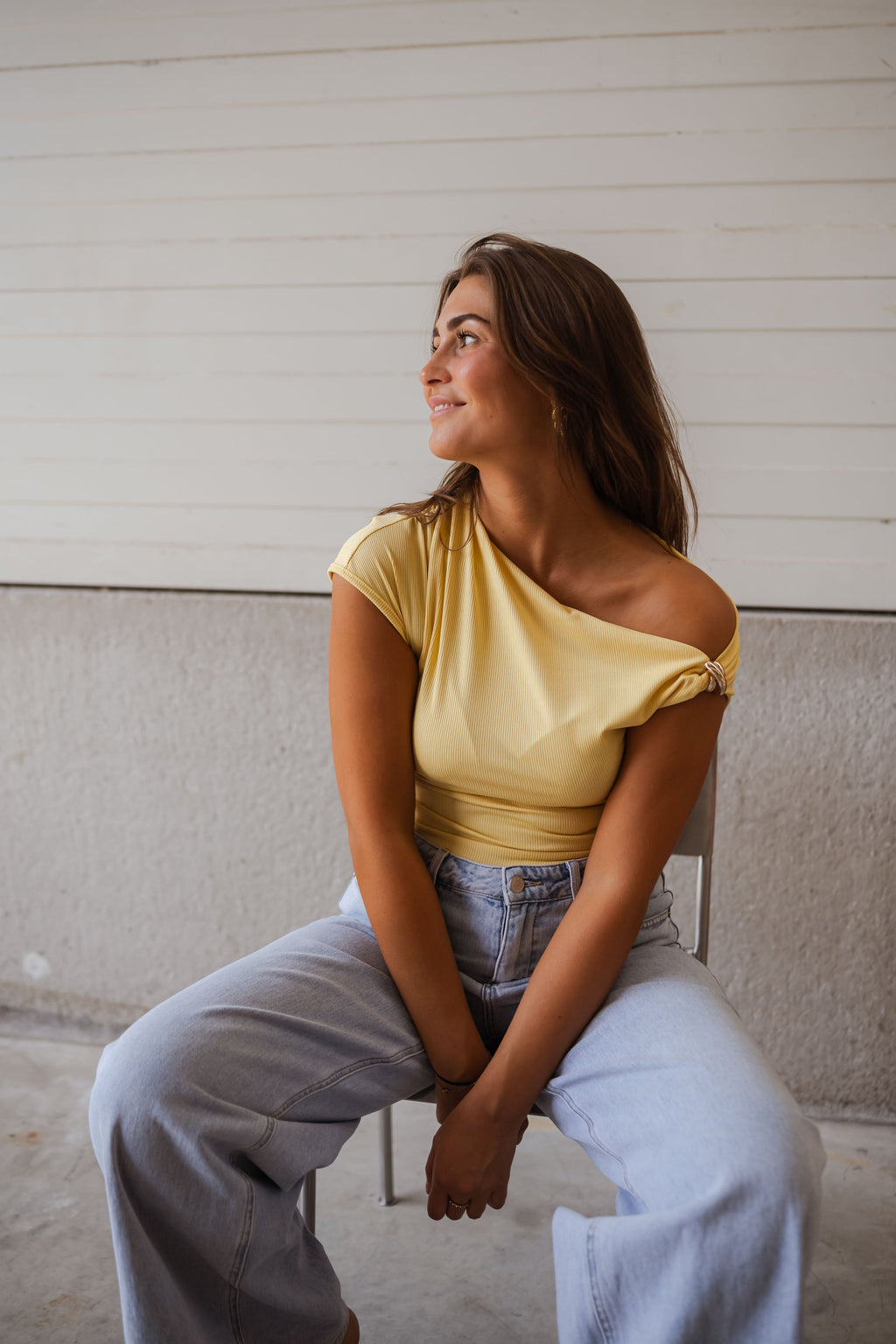 T-shirt Adao - jaune