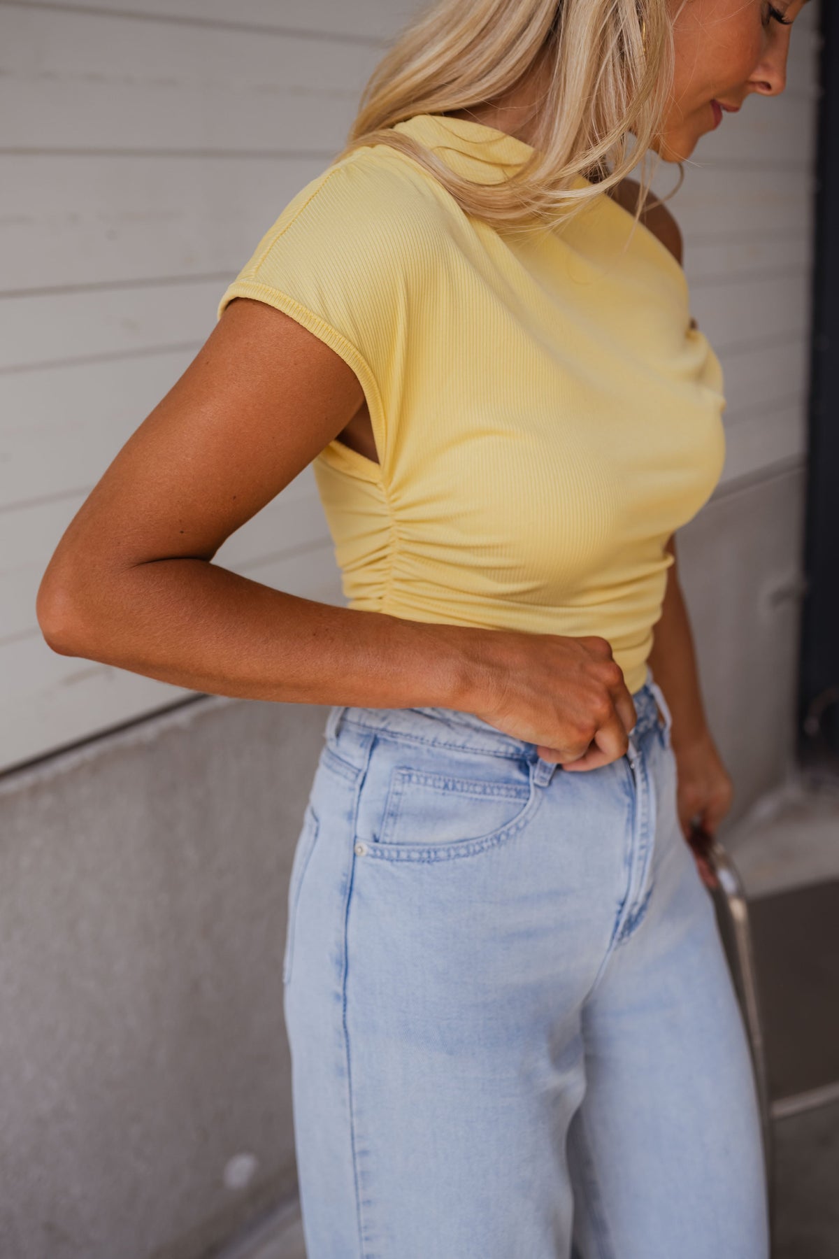 T-shirt Adao - jaune