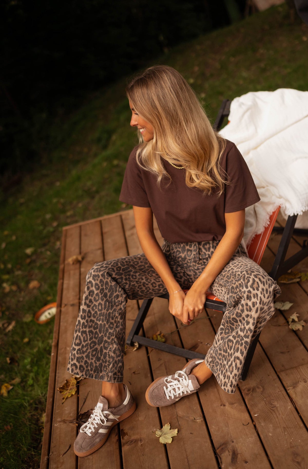 T-shirt Jane - chocolat