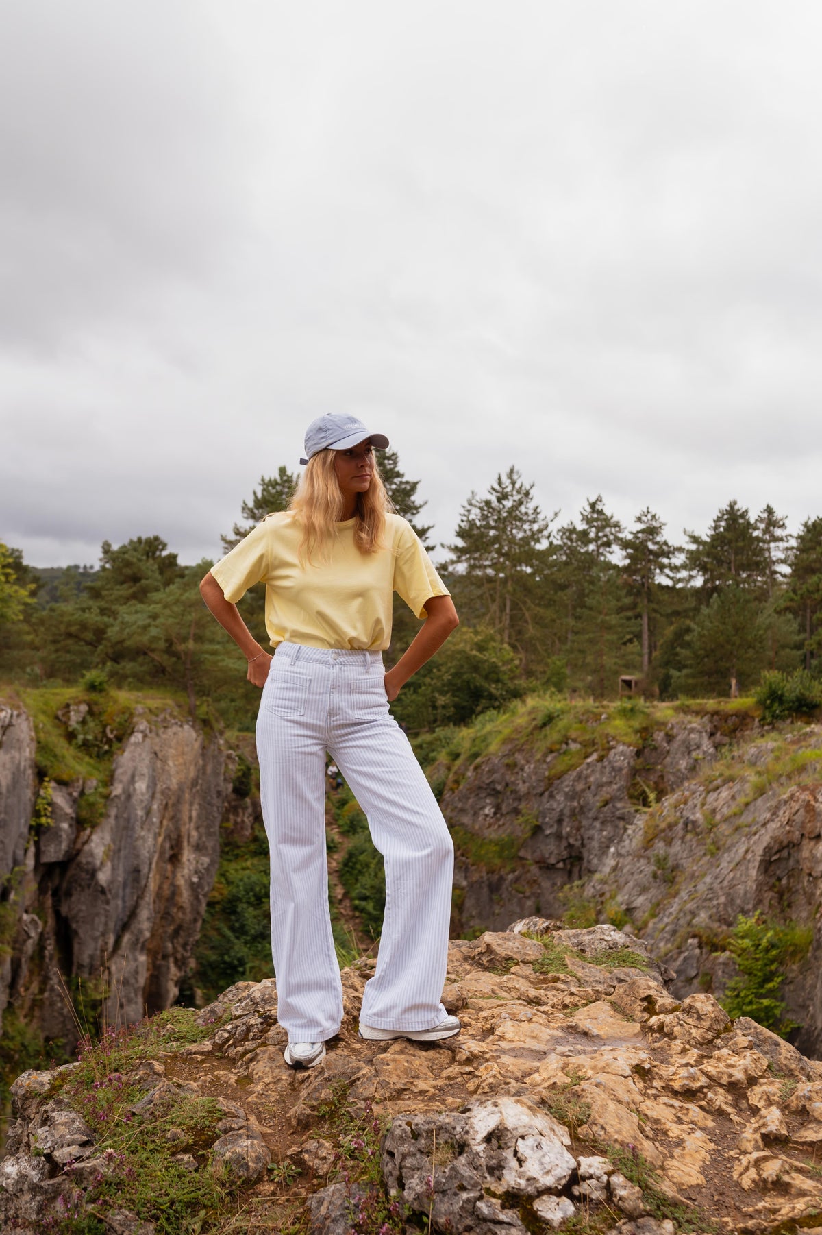 T-shirt Jane - jaune