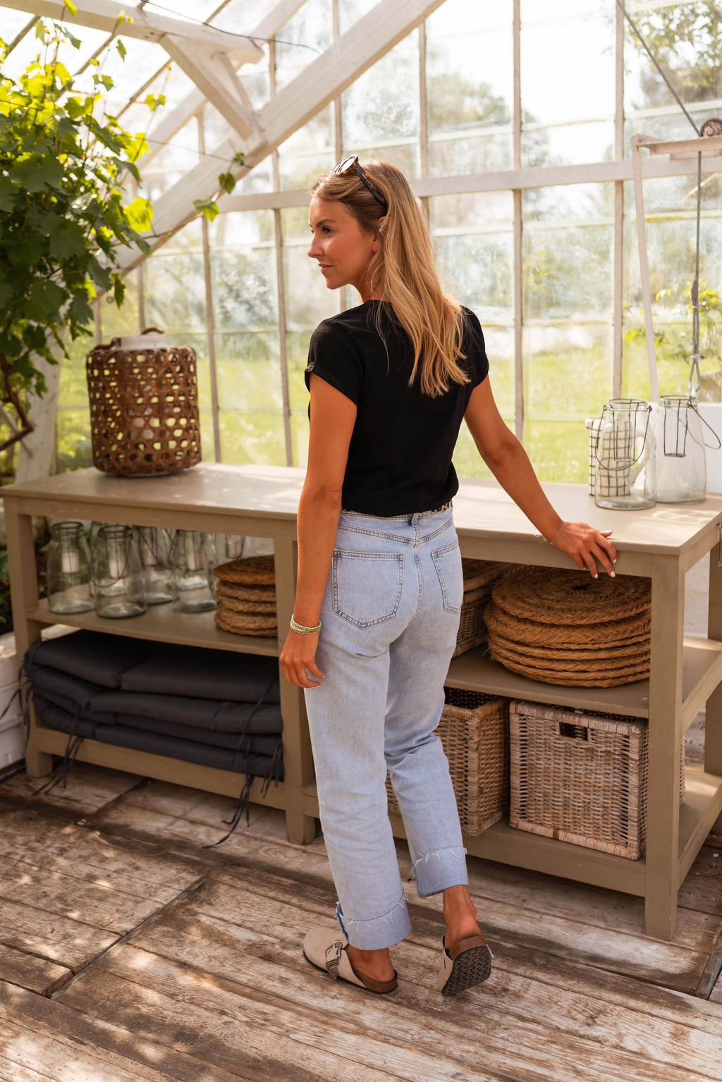 T-shirt Lauren - noir