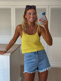 Top Duffy - jaune