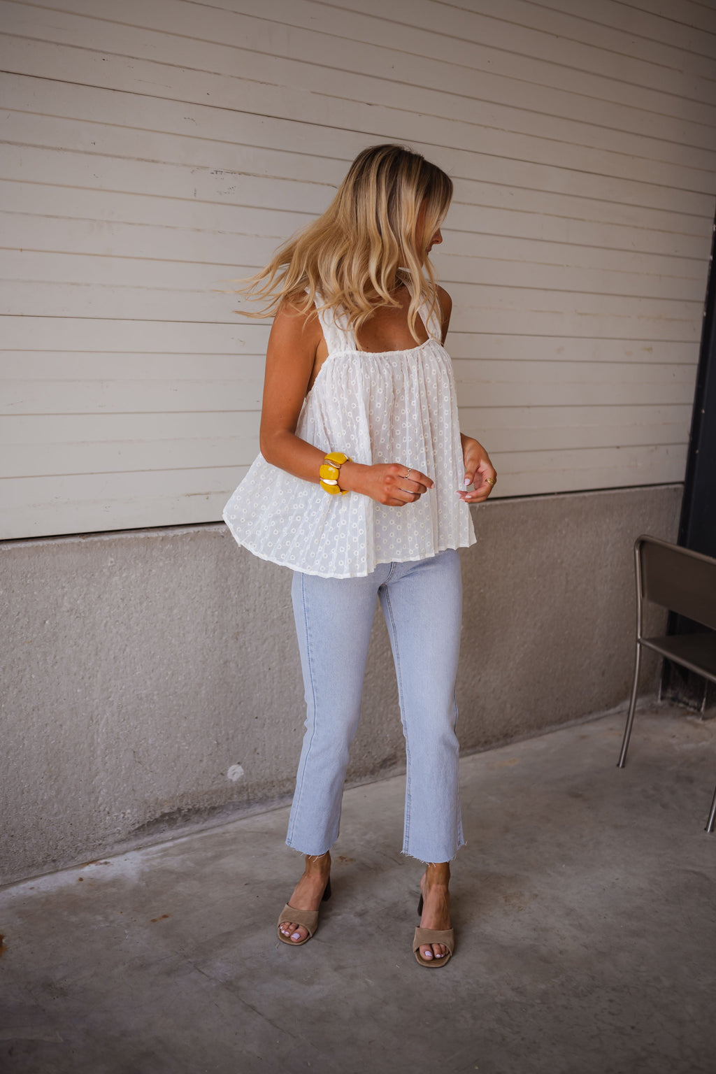 Top Tosca - blanc