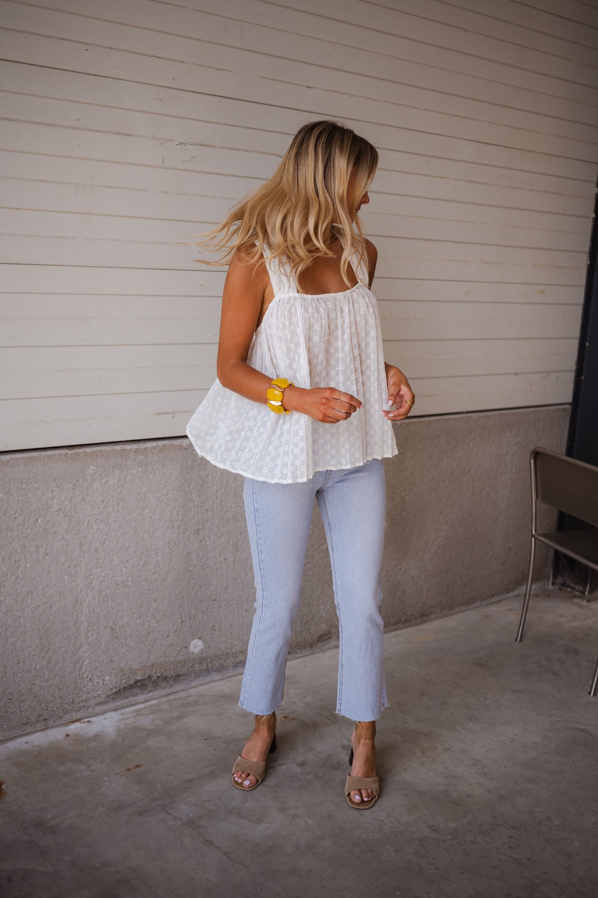 Top Tosca - blanc