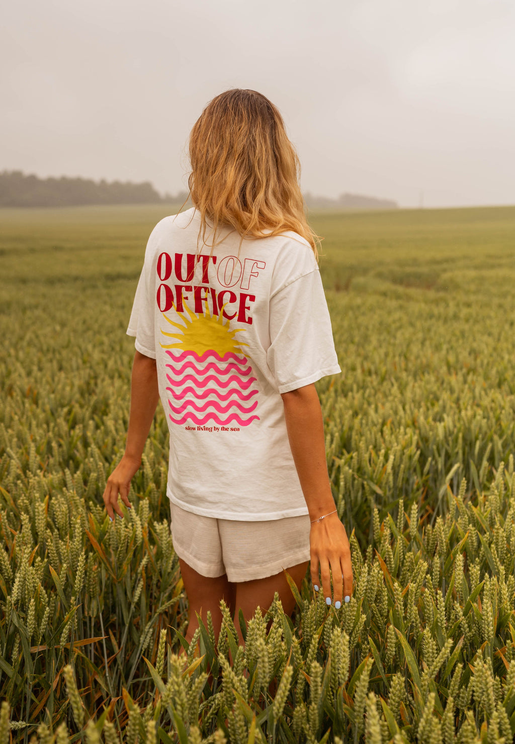 T-shirt Office - blanc