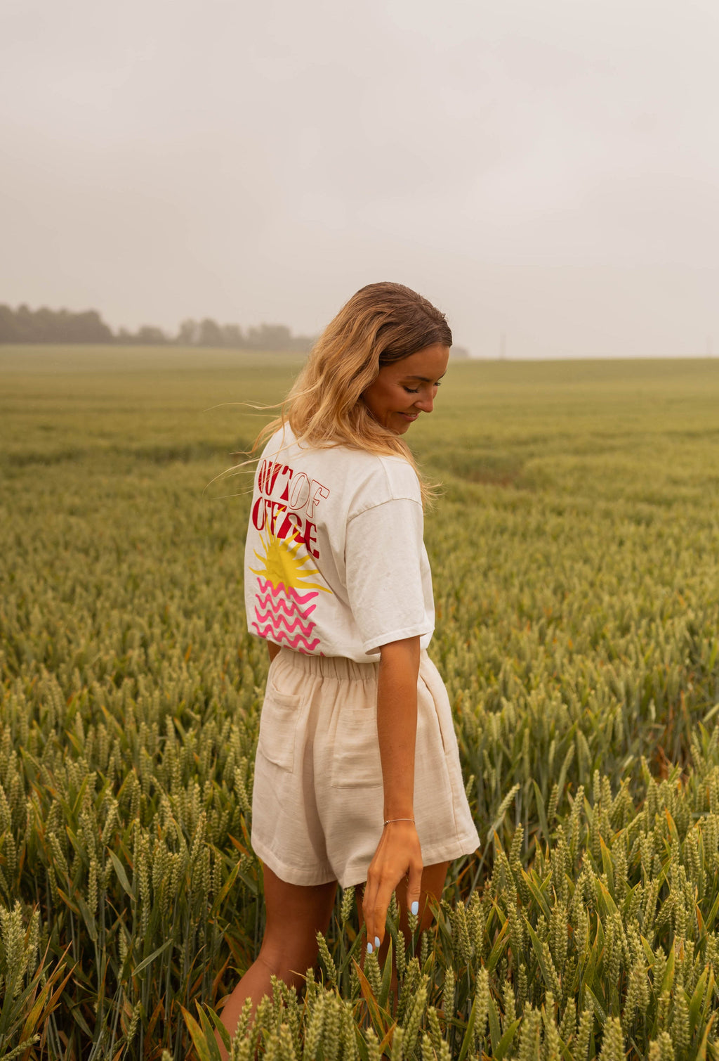 T-shirt Office - blanc