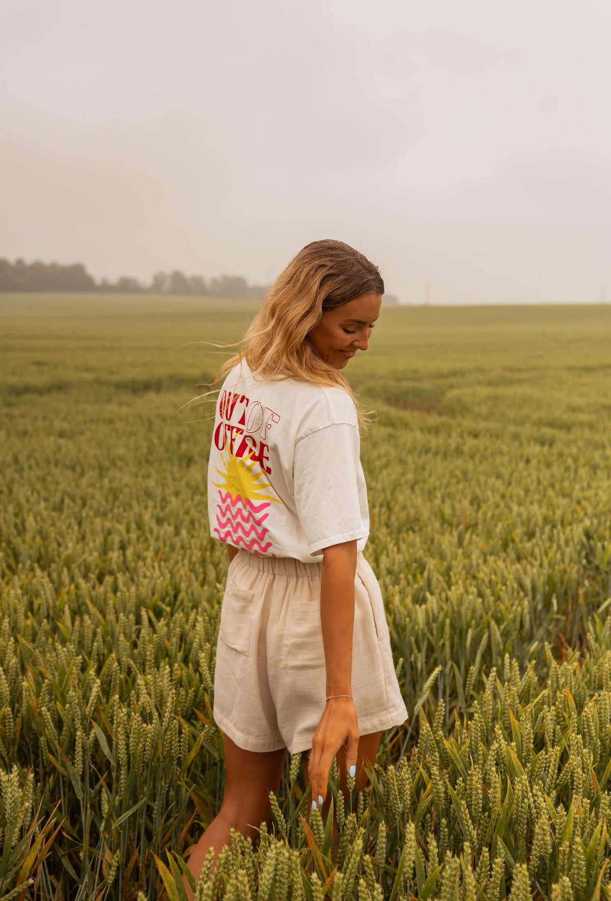 T-shirt Office - blanc
