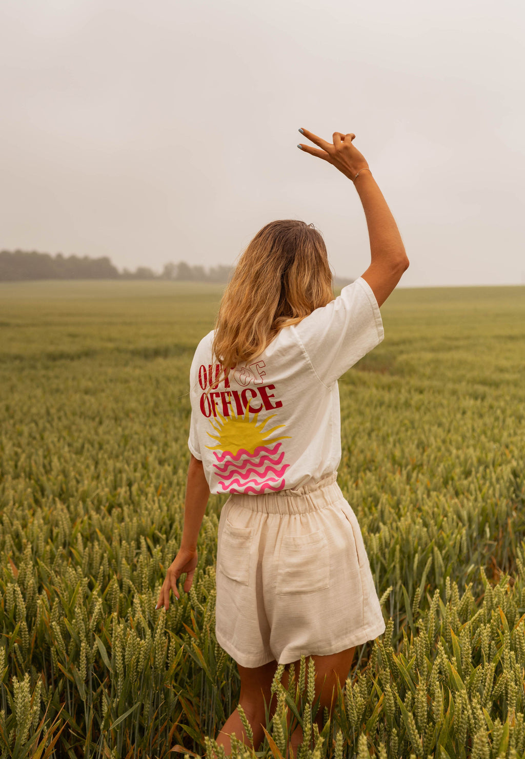 T-shirt Office - blanc
