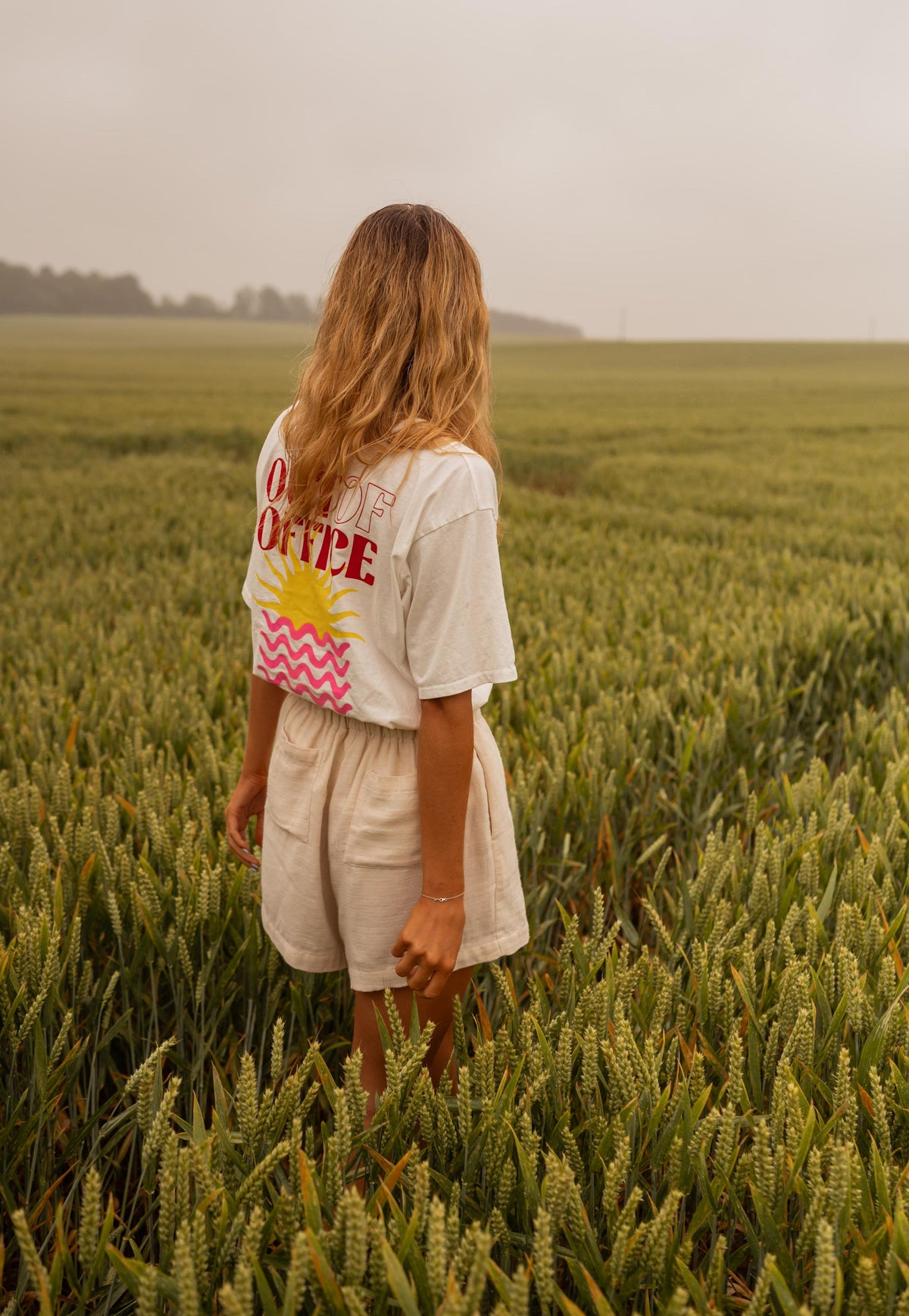 T-shirt Office - blanc