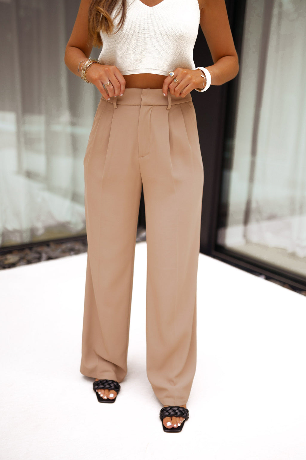 Pantalon Victor - beige